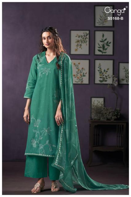 Ganga shauna 5168 dress materials wholesale in bangalore